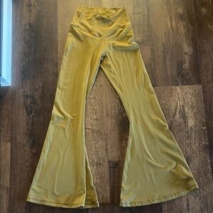 Mustard Yellow Flared Pants